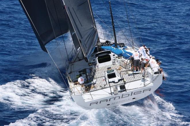 George David's American Maxi, Rambler 88 will return to Antigua in February 2018 for the start of the 10th RORC Caribbean 600 ©  Tim Wright / Photoaction.com http://www.photoaction.com